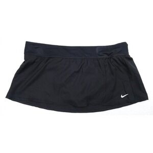 Nike Women's Boardskirt Size XXL Black Swim Essential Built-In Brief Stretch NWT